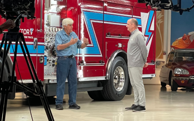 Jay Leno’s Garage Features the Vector, REV Group’s All-Electric Fire Truck: Episode to Air on April 15