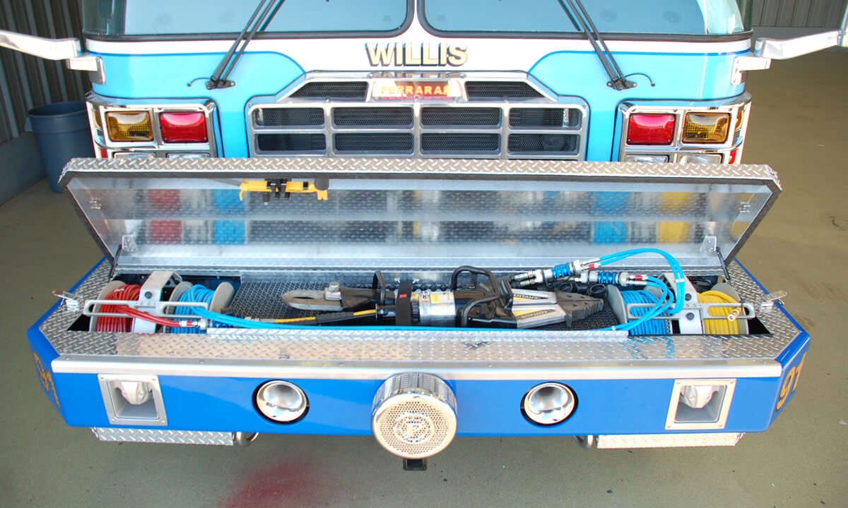 CUSTOM BUMPER COMPARTMENTS