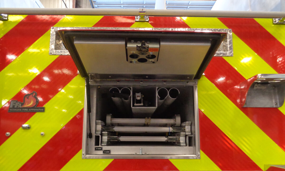 ENCLOSED THROUGH-THE-TANK STORAGE