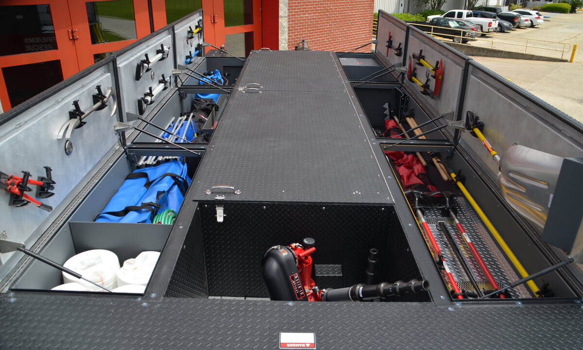 ENORMOUS COFFIN COMPARTMENTS