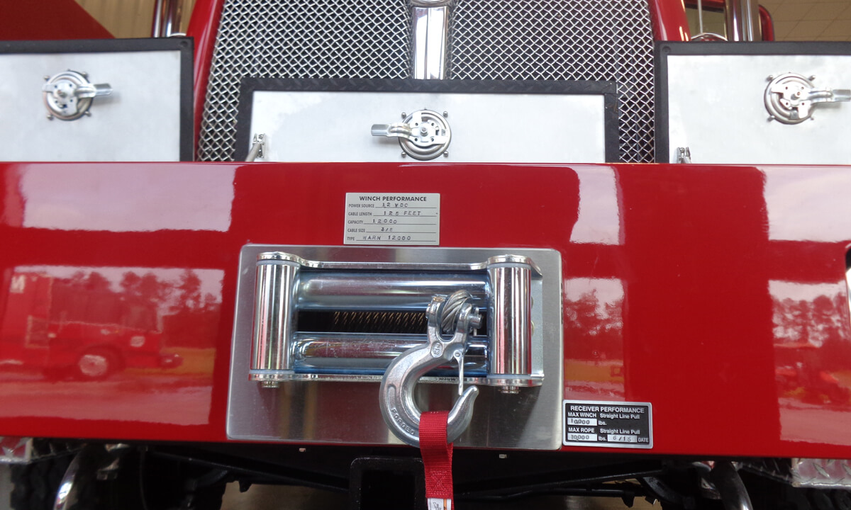 FRONT BUMPER WINCH