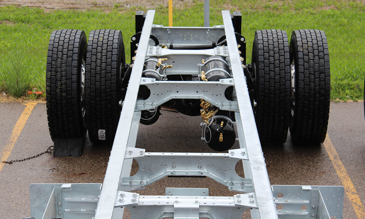 GALVANIZED FRAME RAILS