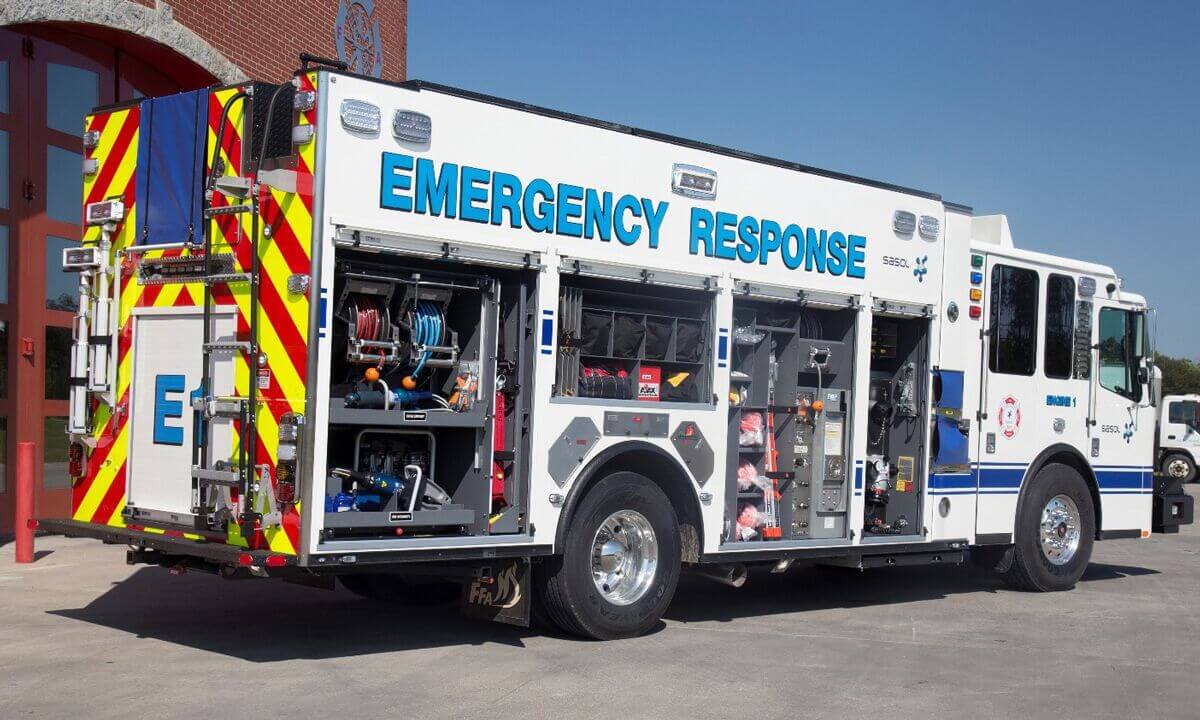 Industrial MVP Rescue Pumper 2,000 GPM pumper configurations with Williams WATP 1500 foam system