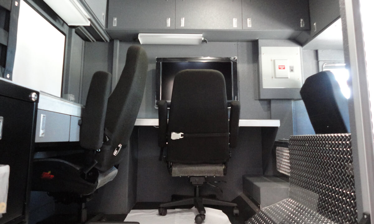 WALK-IN COMMAND INTERIOR