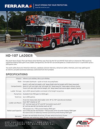 lit-ladder-hd107 HD-107 Ladder sales sheet