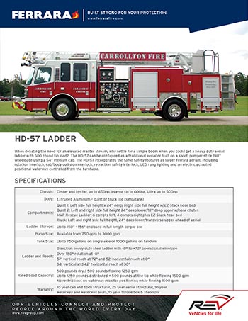lit-ladder-hd57 HD-57 Ladder sales sheet