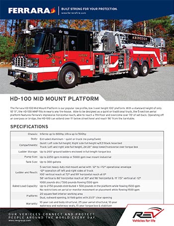 lit-platform-hd100-mmp HD-100 Mid Mount Platform sales sheet