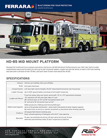 lit-platform-hd85-mmp HD-85 Mid Mount Platform sales sheet