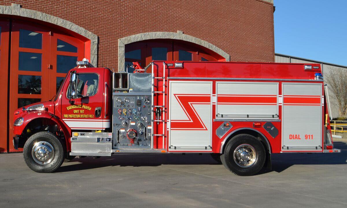 Choose a side, top or rear pump panel